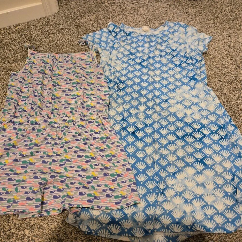 Lot of 19 Pieces Girl's Clothing 12-14 Crewcuts Tea Collection Vineyard Vines